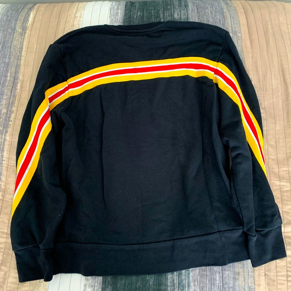 Topman Black Sweatshirt